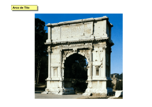 Arco de Tito Arco de Tito