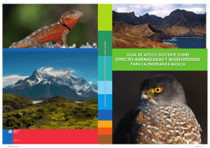 especies amenazadas y biodiversidad