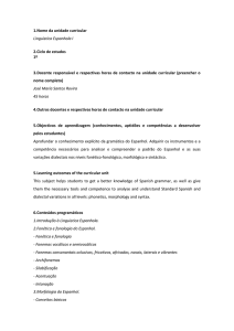 1.Nome da unidade curricular