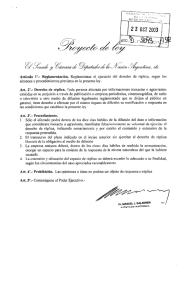 Reglamentación. Reglaméntase el ejercicio del derecho de réplica