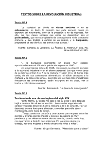 Textos sobre Revolución Industrial