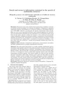 Hearch: Spoken Document Retrieval System