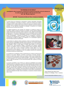 Un Enemigo en mi Banco:Investigacion sobre la
