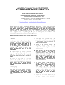 an automatic maintenance system for nuclear power plants
