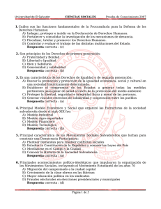 ciencias sociales - Administración Académica