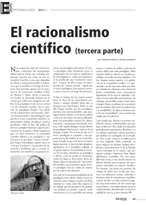El racionalismo