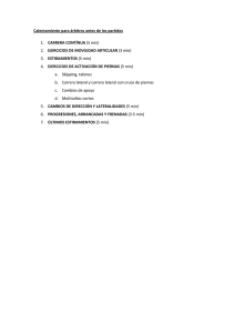 ejemplo de calentamiento en PDF