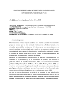 Syllabus - Doctorado Interinstitucional en Educación