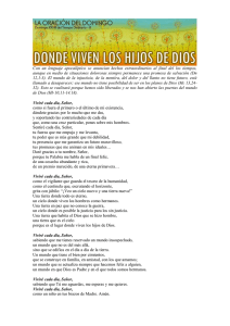 DONDE VIVEN LOS HIJOS DE DIOS