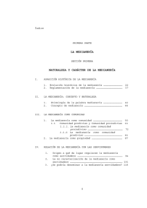 i. aparición histórica de la medianería