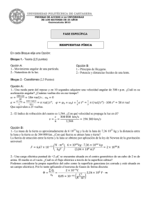 Examen resuelto - Universidad Politécnica de Cartagena