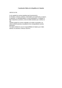 Constitución Política de la República de Colombia ARTICULO 88