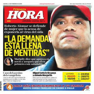 Primera Roberto Alomar se defiende de mujer que lo