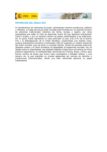 POTENCIAS DEL SIGLO XXI