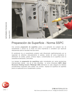 Preparación de Superficies: Norma SSPC - Guía Técnica