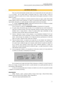 Lactancia artificial [2011]