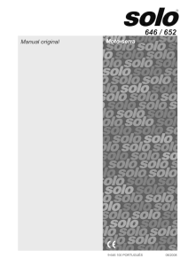 Manual original Moto-serra