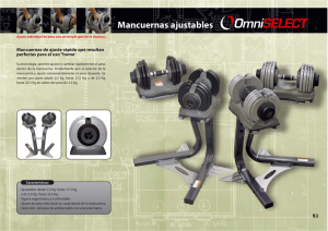 Mancuernas ajustables