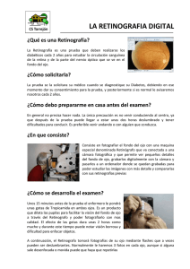 ¿Que es una Retinografia?