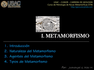 4. tipos de metamorfismo