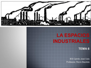 la reestructuracion de los espacios industriales