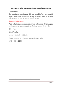 SOLUCIÓN MCD y MCM 29 - Problemas de Matemáticas Resueltos
