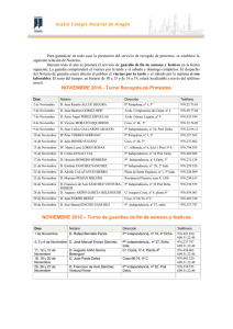 Durante el periodo comprendido entre el 1 de junio y le día 15 de