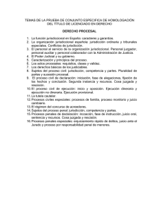Derecho Procesal