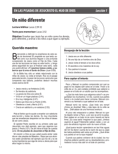 Un niño diferente - Hermana Margarita