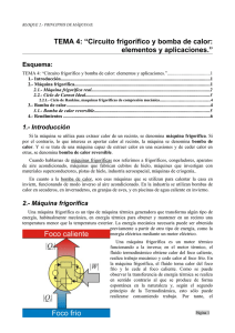 circuito frigorifico y bomba de calor