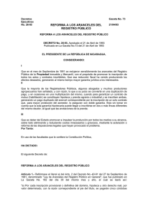Decretos Ejecutivos