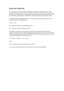 radiacion terrestre