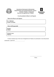 Formulario de cese de Reserva de Espacio