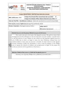 This work is devoted to the study of the Spanish - Academica-e