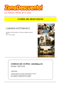 Las mejores ofertas de tu zona CUPÓN DE DESCUENTO