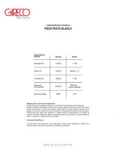 pisos pasta blanca