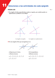 Soluciones a las actividades de cada epígrafe