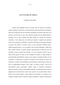 LOS TATUAJES DE AMELIA