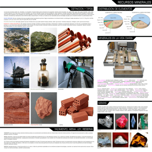 RECURSOS MINERALES