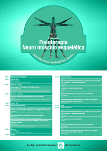 Fisioterapia Neuro músculo esquelética