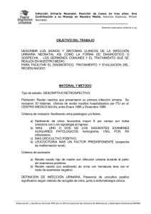 objetivo del trabajo describir los signos y síntomas clinicos de la