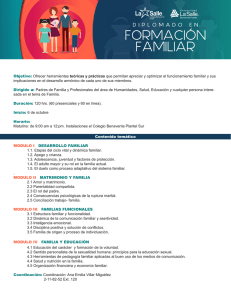 Objetivo: Ofrecer herramientas teóricas y prácticas que permitan