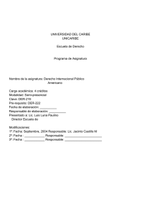 Derecho Internacional Públi