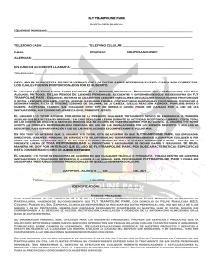 FLY TRAMPOLINE PARK CARTA RESPONSIVA: ¿Quién(es