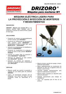 Máquina para morteros M1