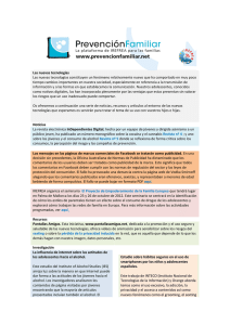 Ver boletín - Prevención Familiar
