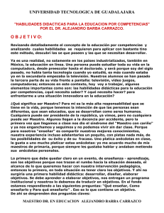educacion por competencias
