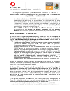 Las compañías y personas que trabajan en el desarrollo de