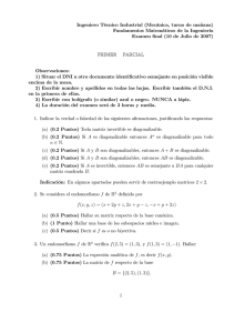 Ingeniero Técnico Industrial (Mecánica, turno de mañana