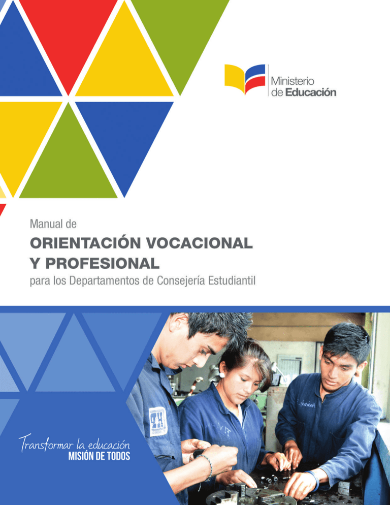 Manual De Orientación Vocacional Y Profesional